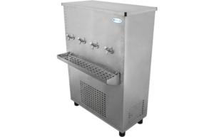 POLAR SS WATER COOLER 85 GLN, FOUR TAPS